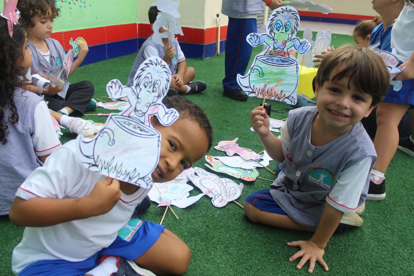 Aula de musicalização infantil